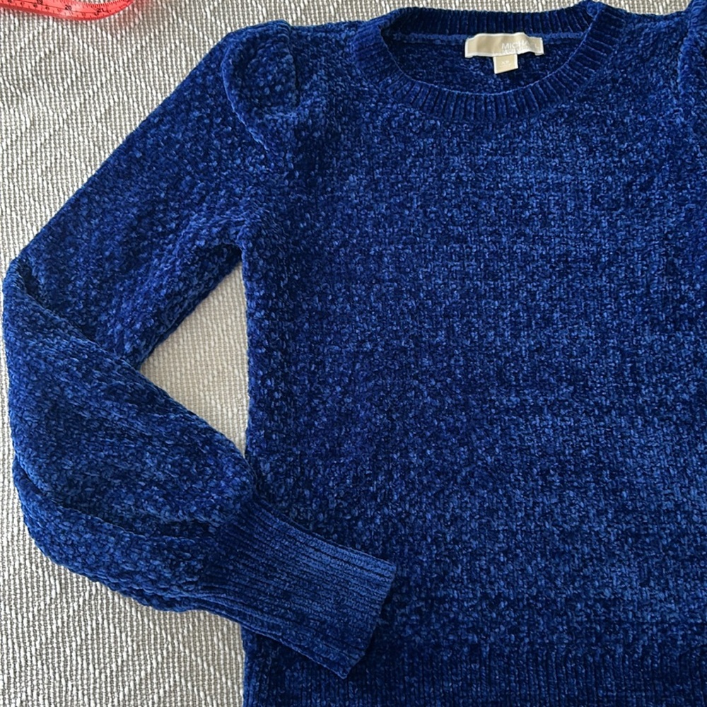 NWOT Michael Kors Velvet Sweater